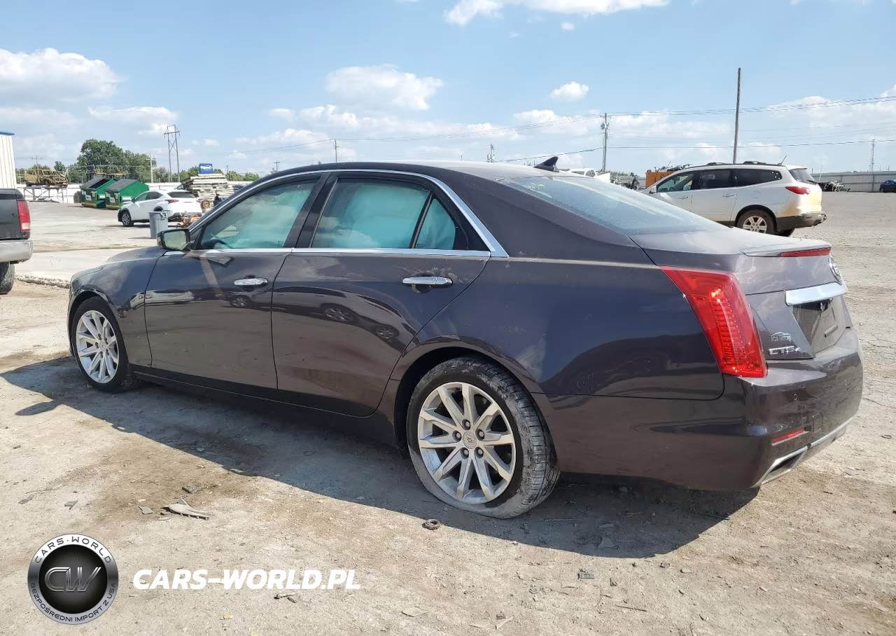 2014 Cadillac Cts Luxury Collection VIN:1G6AX5S34E0127123 - 2