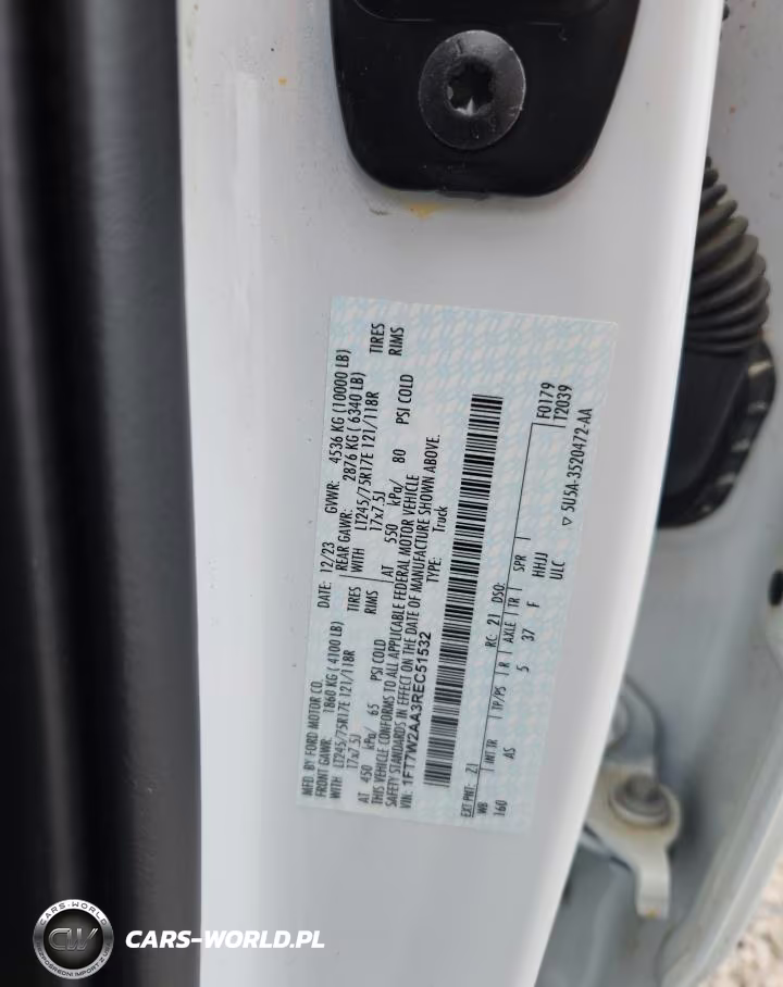 2024 Ford F250 Super Duty VIN:1FT7W2AA3REC51532 - 12