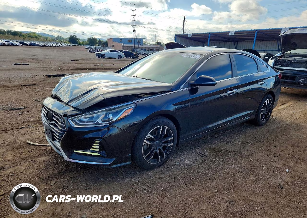 2018 Hyundai Sonata Sel VIN:5NPE34AF1JH660950 - 1
