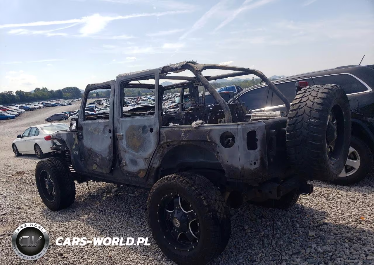 2008 Jeep Wrangler Unlimited X VIN:1J4GA39168L600163 - 2