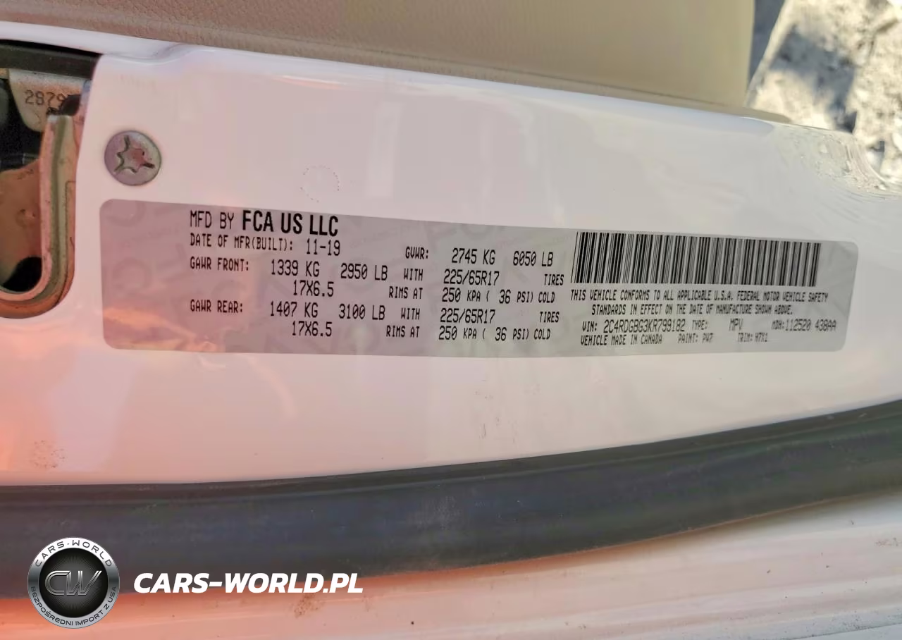 2019 Dodge Grand Caravan Se VIN:2C4RDGBG3KR799182 - 14
