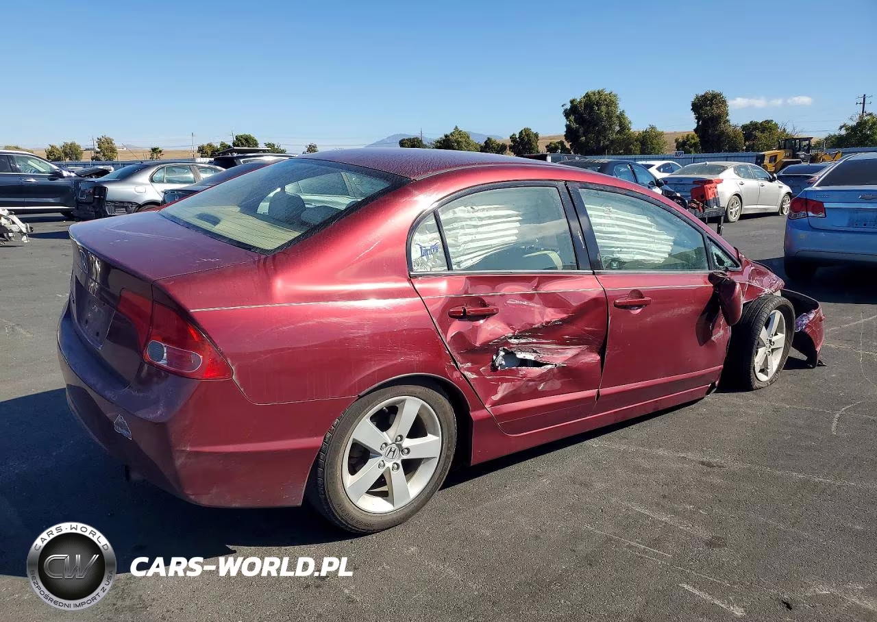 2008 Honda Civic Ex VIN:1HGFA16898L063491 - 3