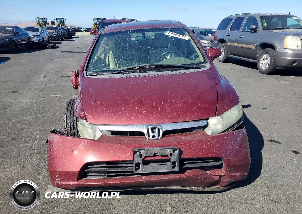 2008 Honda Civic Ex VIN:1HGFA16898L063491 - 5