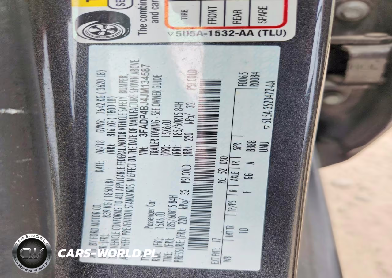 2018 Ford Fiesta Se VIN:3FADP4BJ4JM134587 - 12