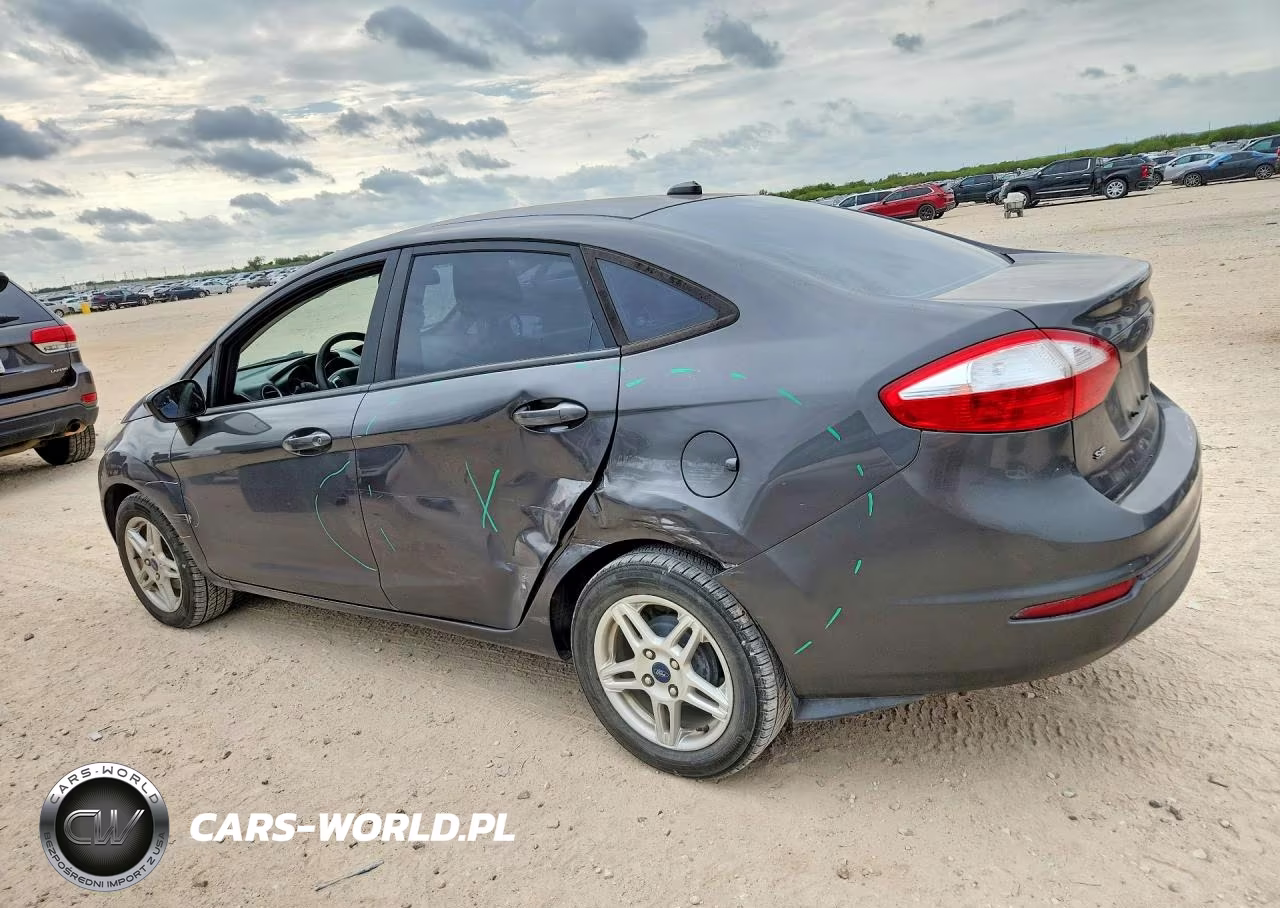 2018 Ford Fiesta Se VIN:3FADP4BJ4JM134587 - 2