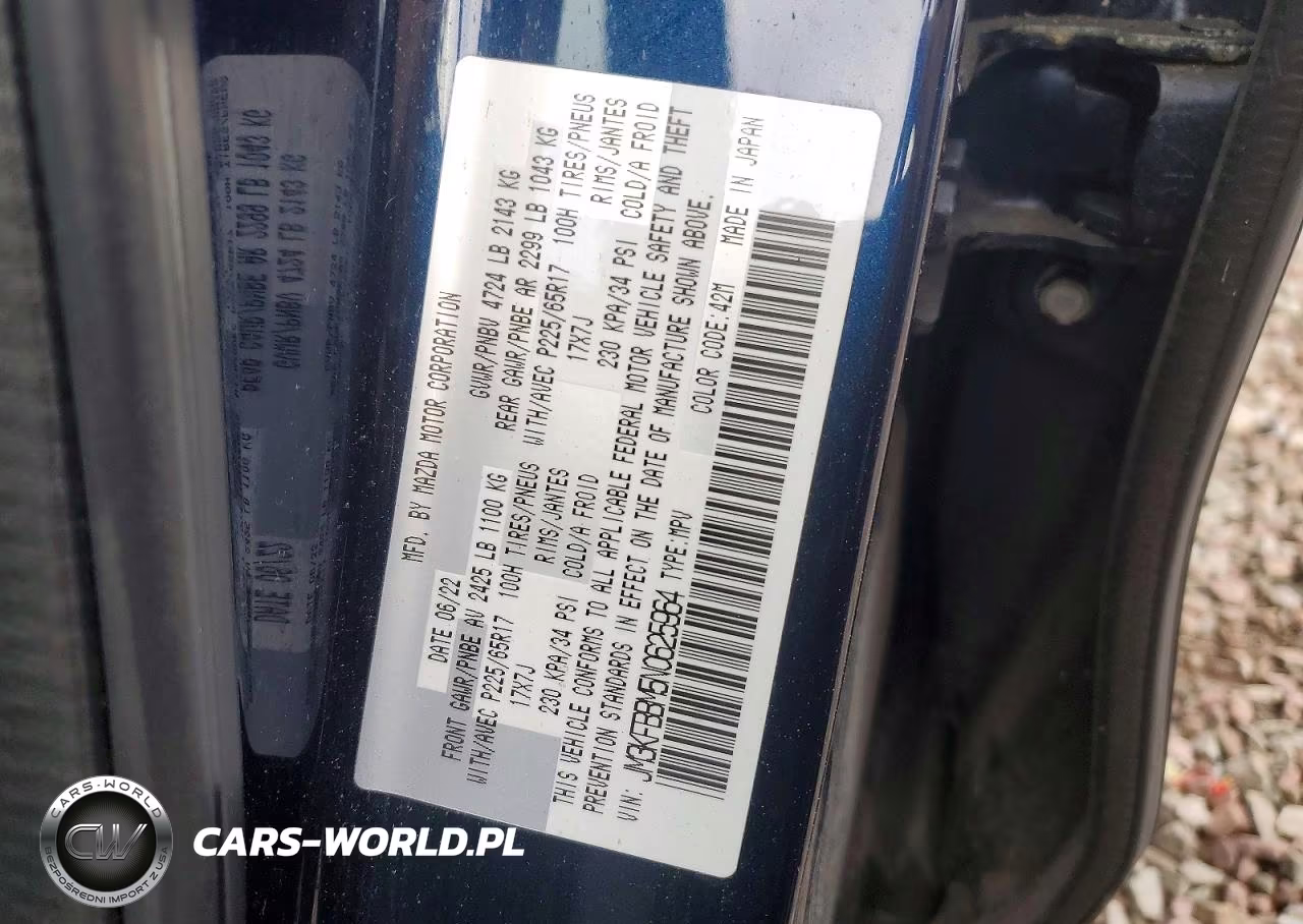 2022 Mazda Cx-5 Select VIN:JM3KFBBM5N0625964 - 13