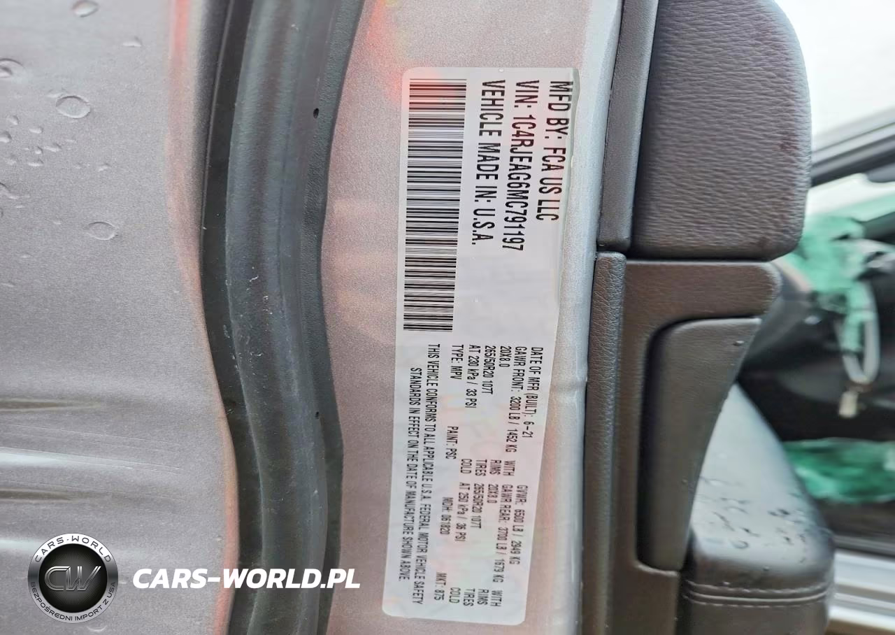 2021 Jeep Grand Cherokee Laredo VIN:1C4RJEAG6MC791197 - 12