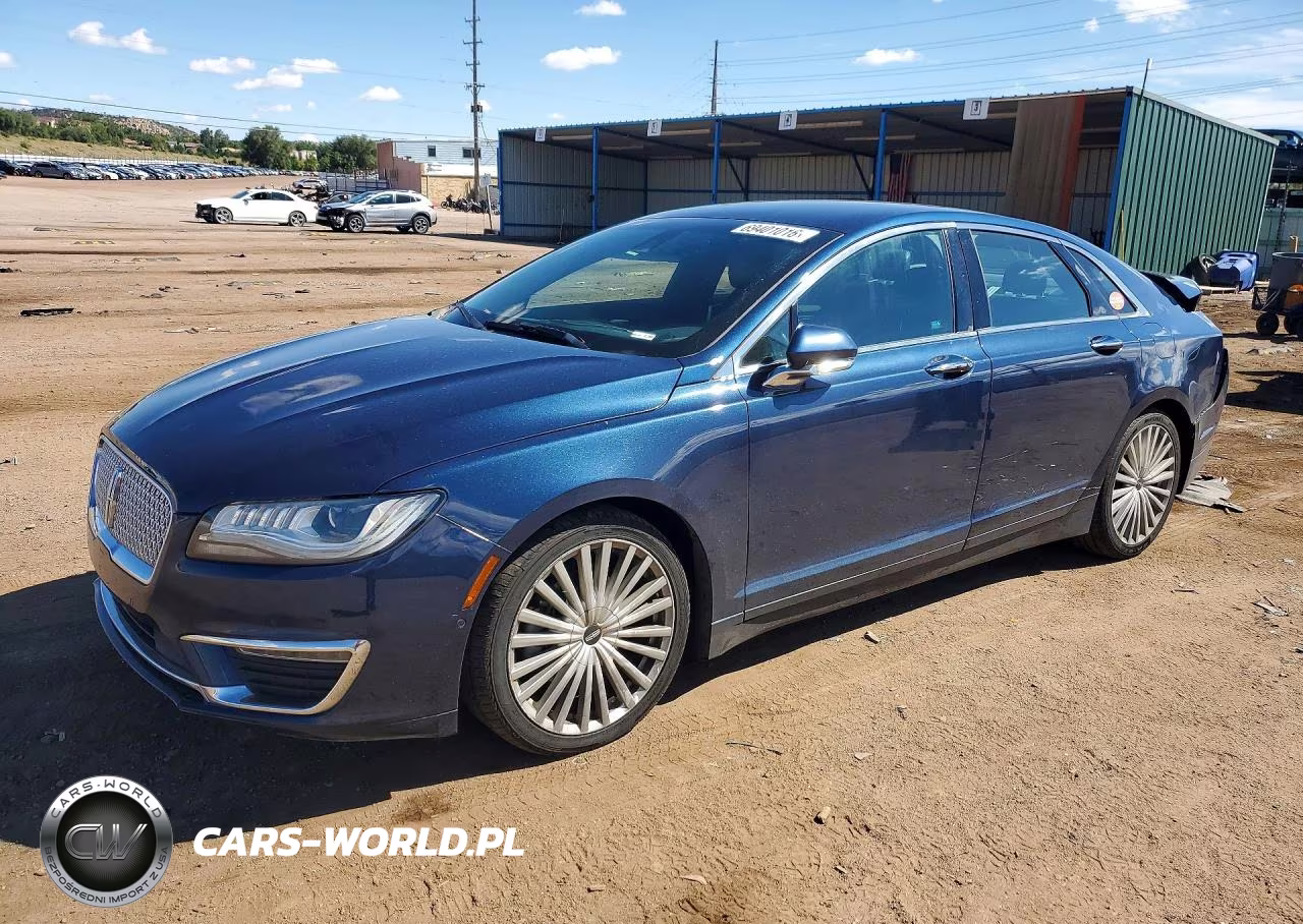2017 Lincoln Mkz Reserve VIN:3LN6L5E95HR621019 - 1