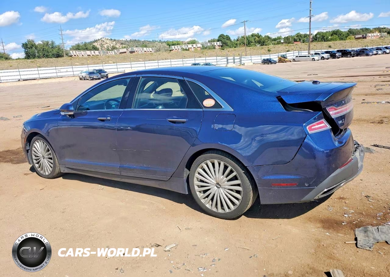 2017 Lincoln Mkz Reserve VIN:3LN6L5E95HR621019 - 2