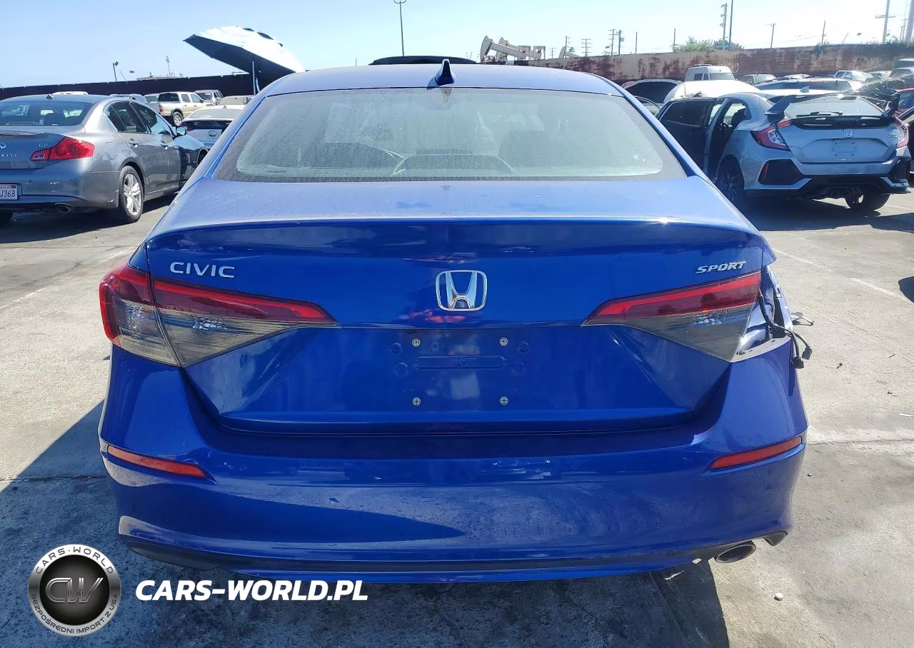 2022 Honda Civic Sport VIN:2HGFE2F52NH560665 - 6