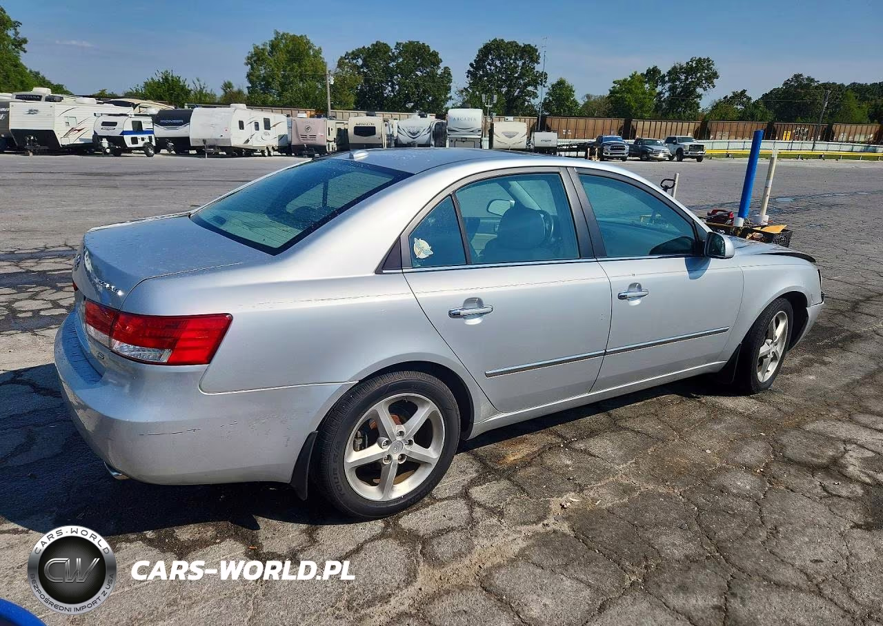 2008 Hyundai Sonata Se V6 VIN:5NPEU46F68H297609 - 3