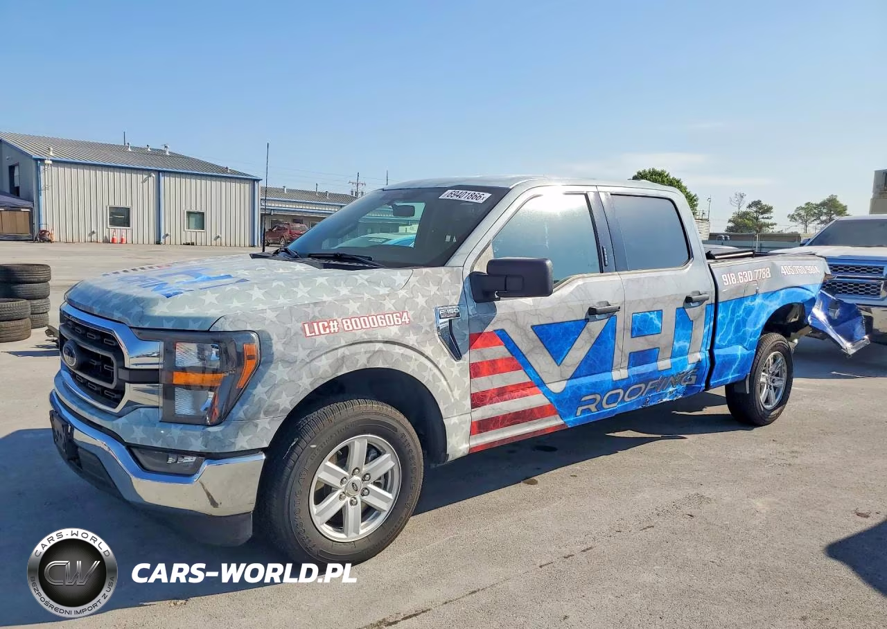 2023 Ford F150 Supercrew VIN:1FTEW1CP1PKD61447 - 1