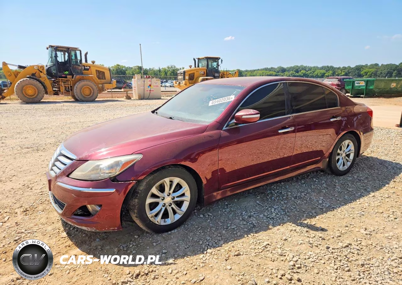 2013 Hyundai Genesis 3.8L VIN:KMHGC4DD9DU213047 - 1
