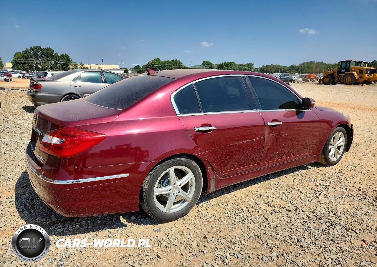 2013 Hyundai Genesis 3.8L VIN:KMHGC4DD9DU213047 - 3