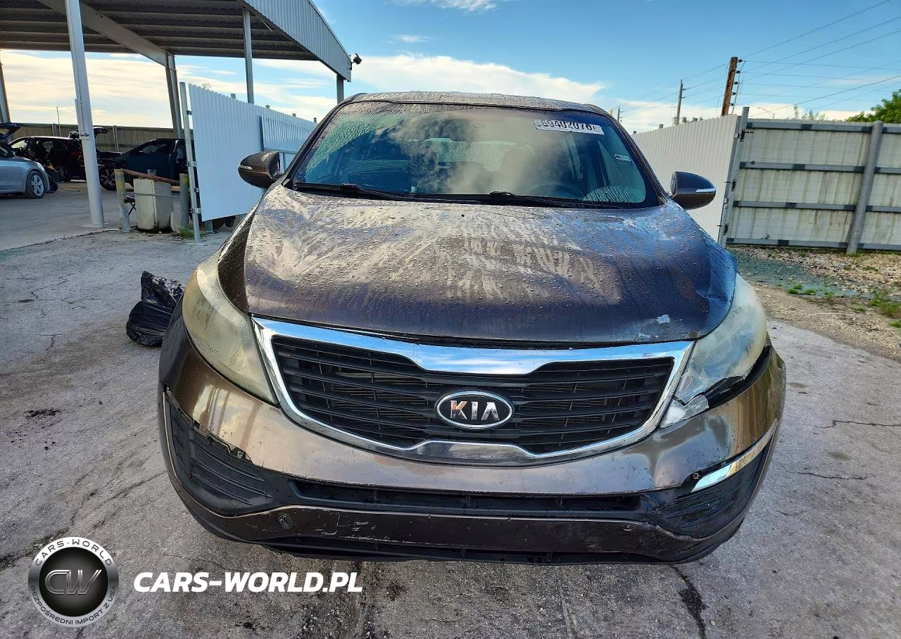 2012 Kia Sportage Lx VIN:KNDPBCA27C7286032 - 5