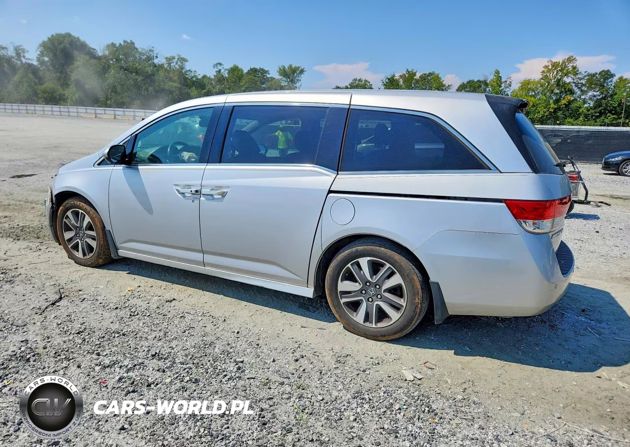 2014 Honda Odyssey Touring VIN:5FNRL5H92EB100978 - 2
