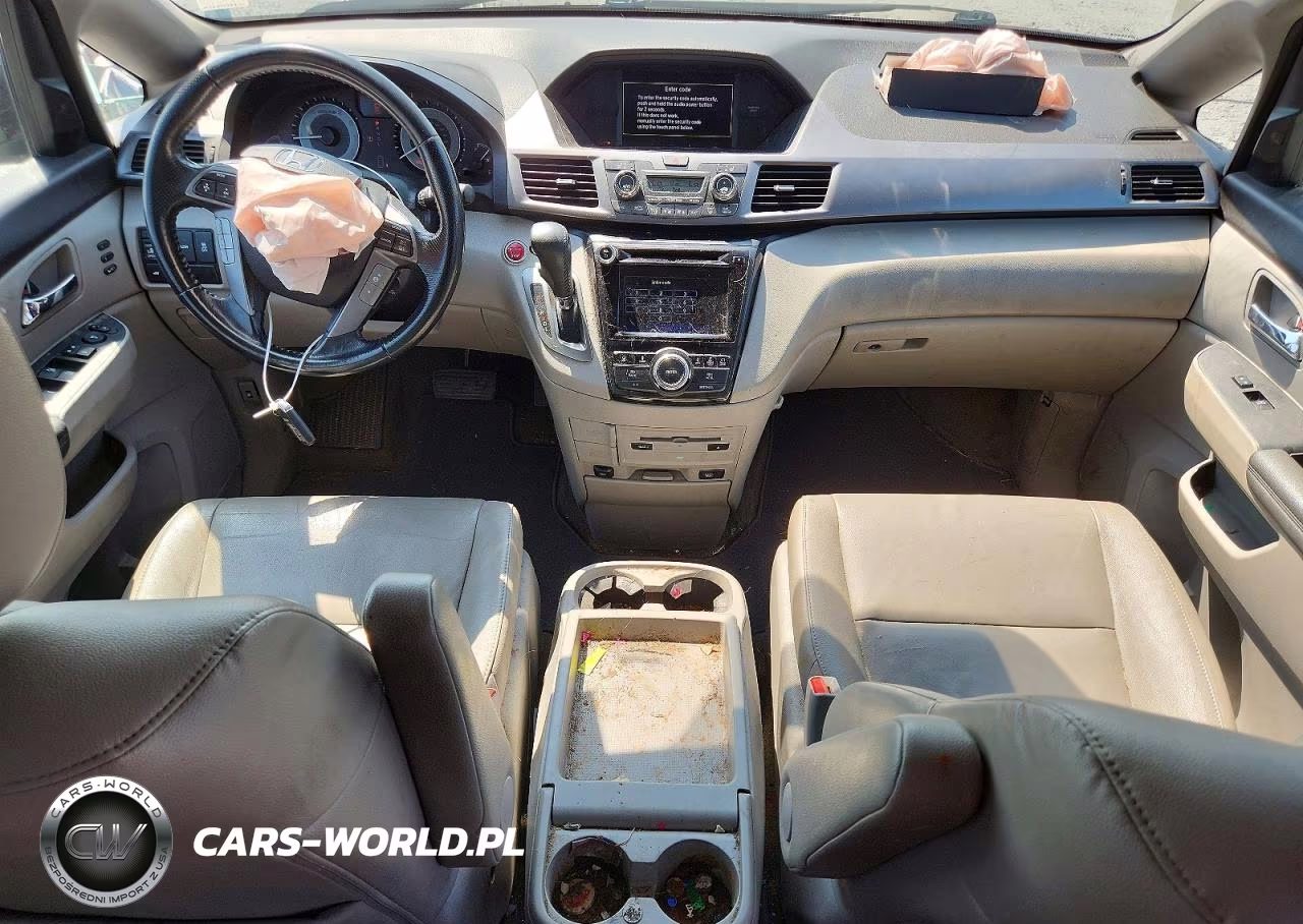 2014 Honda Odyssey Touring VIN:5FNRL5H92EB100978 - 8