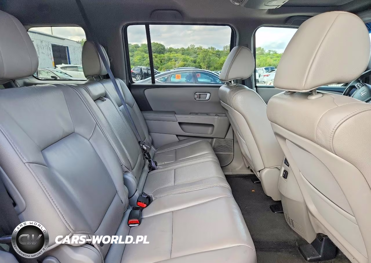 2012 Honda Pilot Exl VIN:5FNYF3H54CB016646 - 10