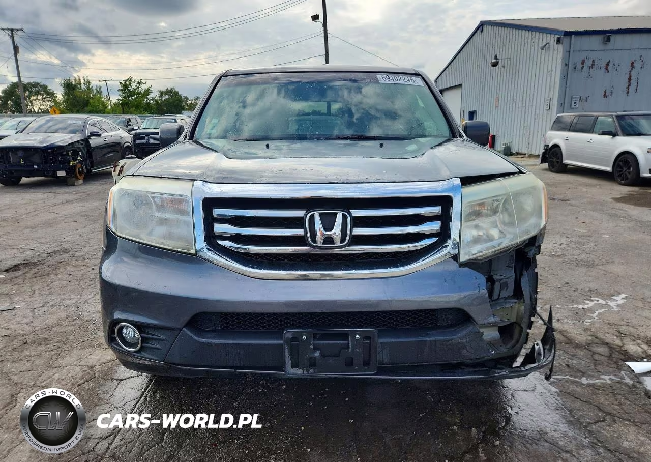 2012 Honda Pilot Exl VIN:5FNYF3H54CB016646 - 5