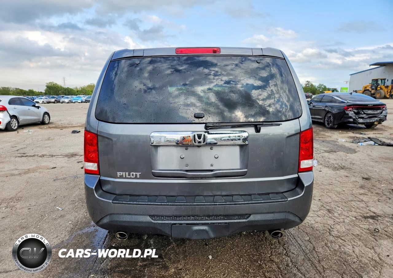 2012 Honda Pilot Exl VIN:5FNYF3H54CB016646 - 6