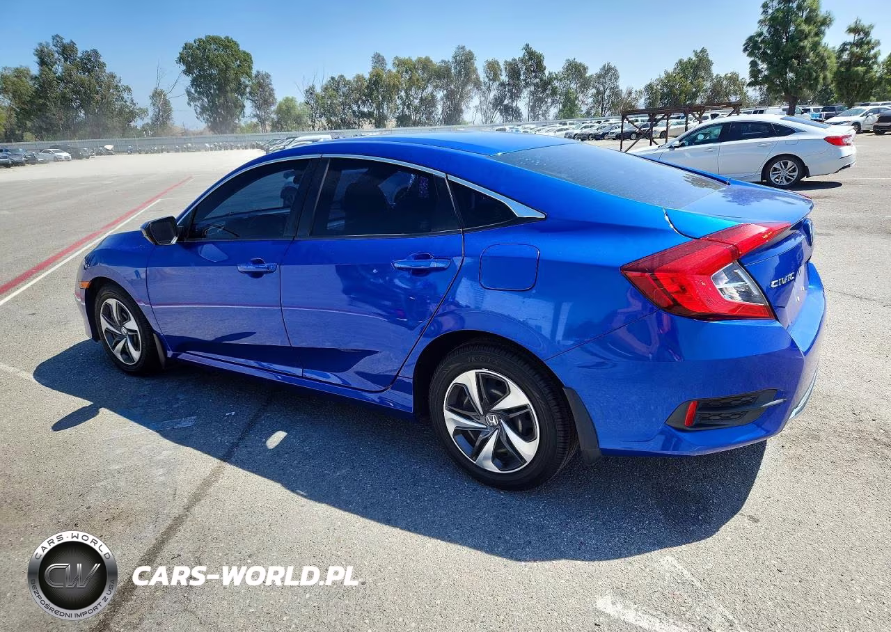 2019 Honda Civic Lx VIN:2HGFC2F65KH520395 - 2