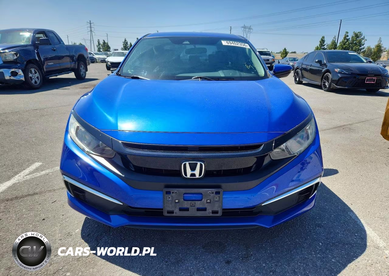 2019 Honda Civic Lx VIN:2HGFC2F65KH520395 - 5