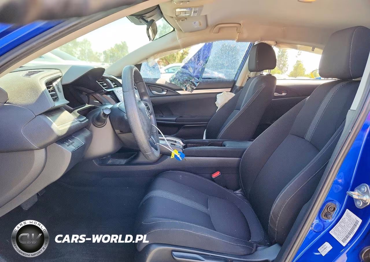 2019 Honda Civic Lx VIN:2HGFC2F65KH520395 - 7