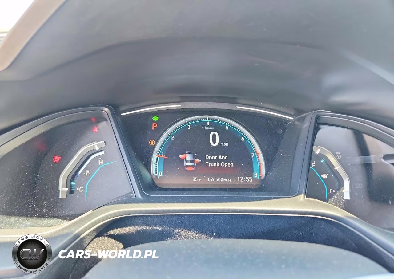 2019 Honda Civic Lx VIN:2HGFC2F65KH520395 - 9