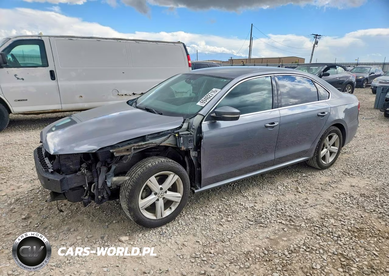 2014 Volkswagen Passat S VIN:1VWAT7A35EC021460 - 1