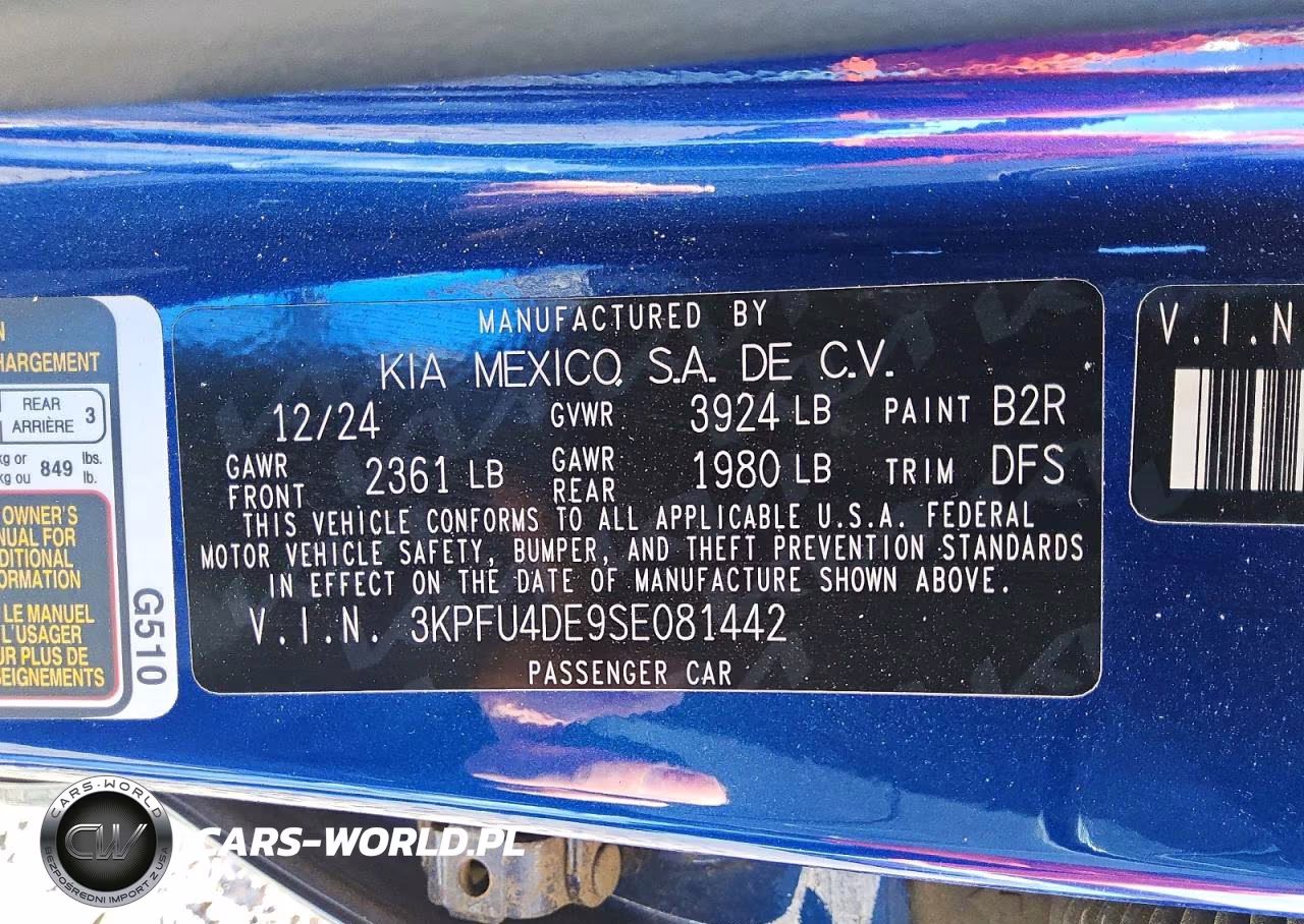 2025 Kia K4 Ex VIN:3KPFU4DE9SE081442 - 12