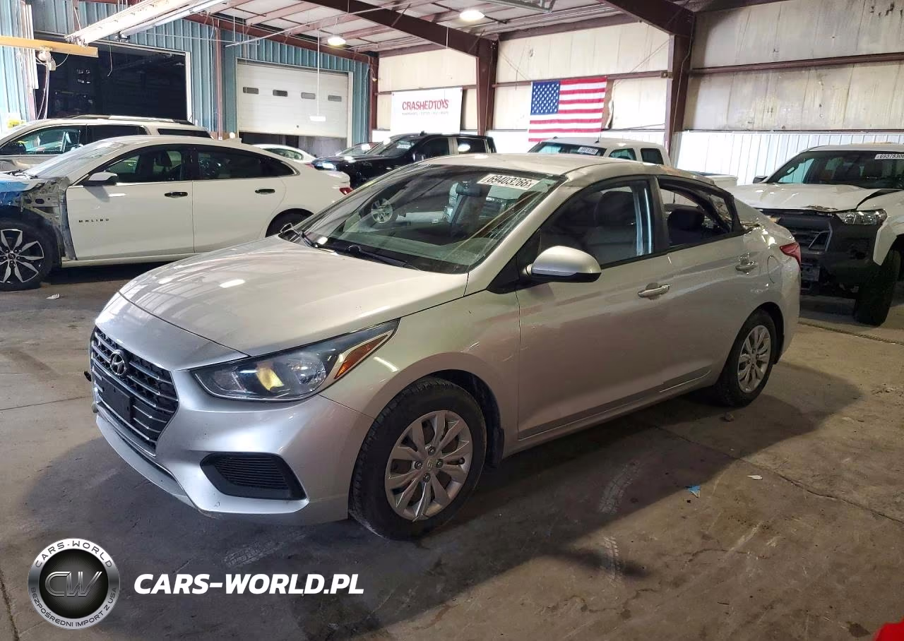 2020 Hyundai Accent Se VIN:3KPC24A64LE107873 - 1