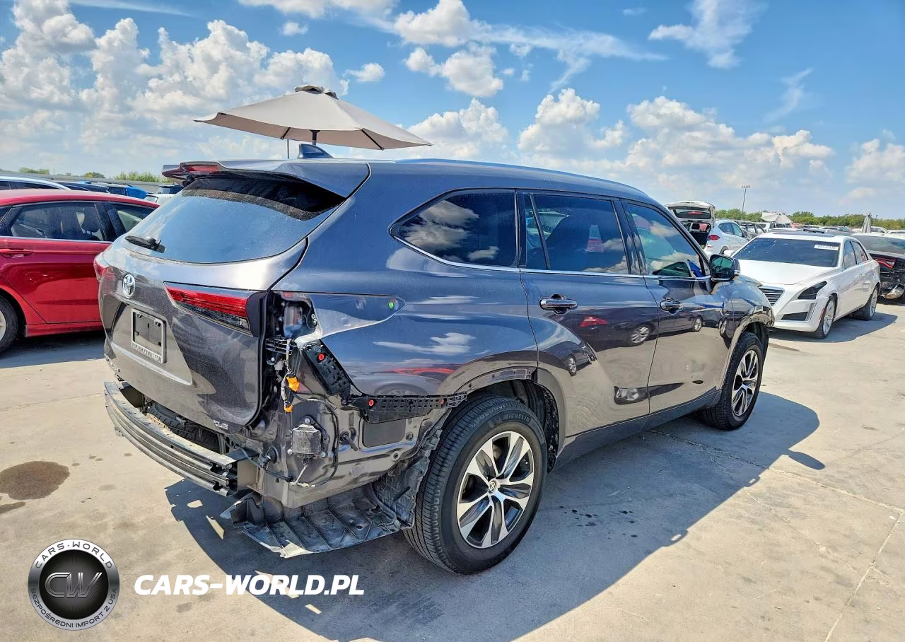 2021 Toyota Highlander Xle VIN:5TDGZRAH3MS518295 - 3