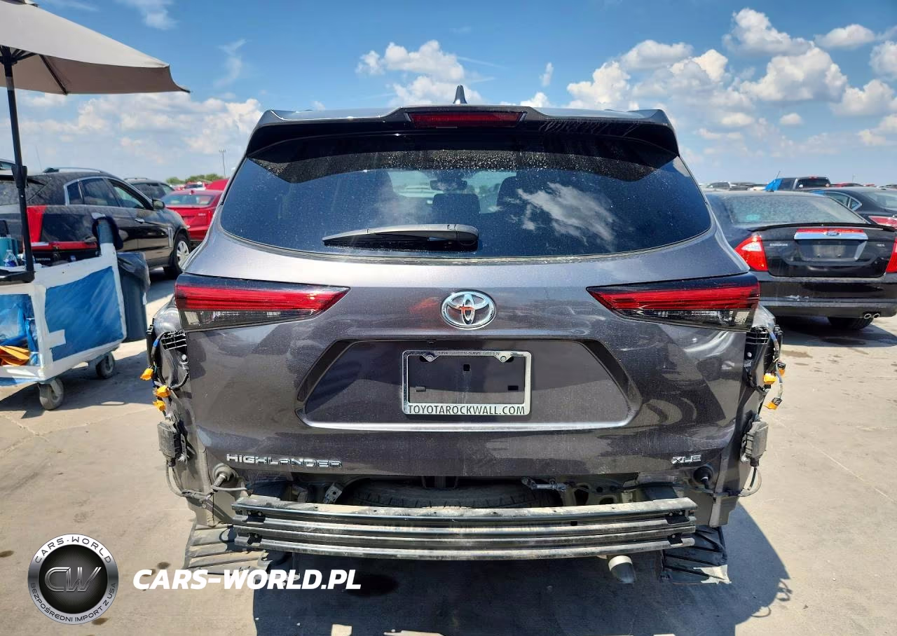 2021 Toyota Highlander Xle VIN:5TDGZRAH3MS518295 - 6