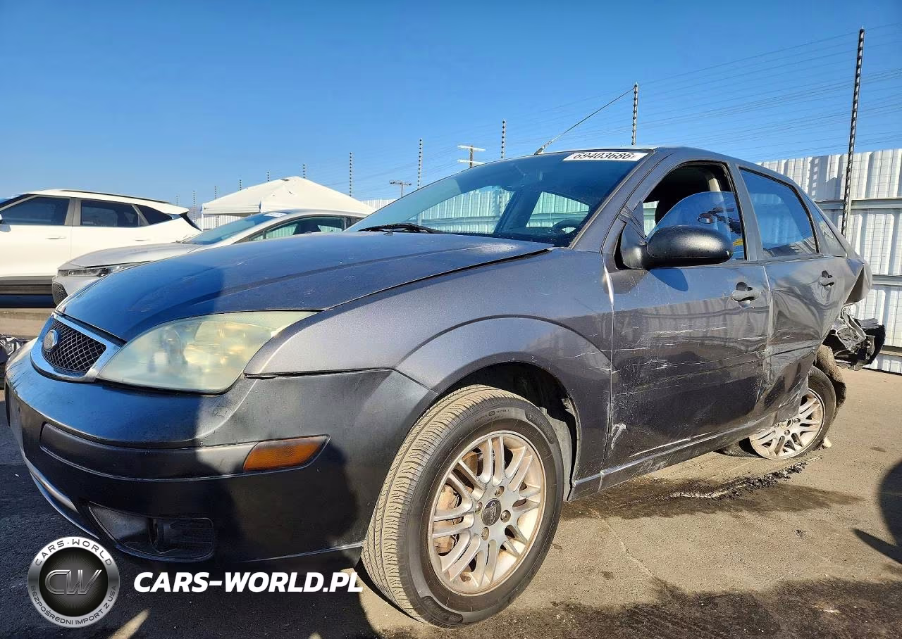 2007 Ford Focus Zx4 VIN:1FAFP34N17W108010 - 1