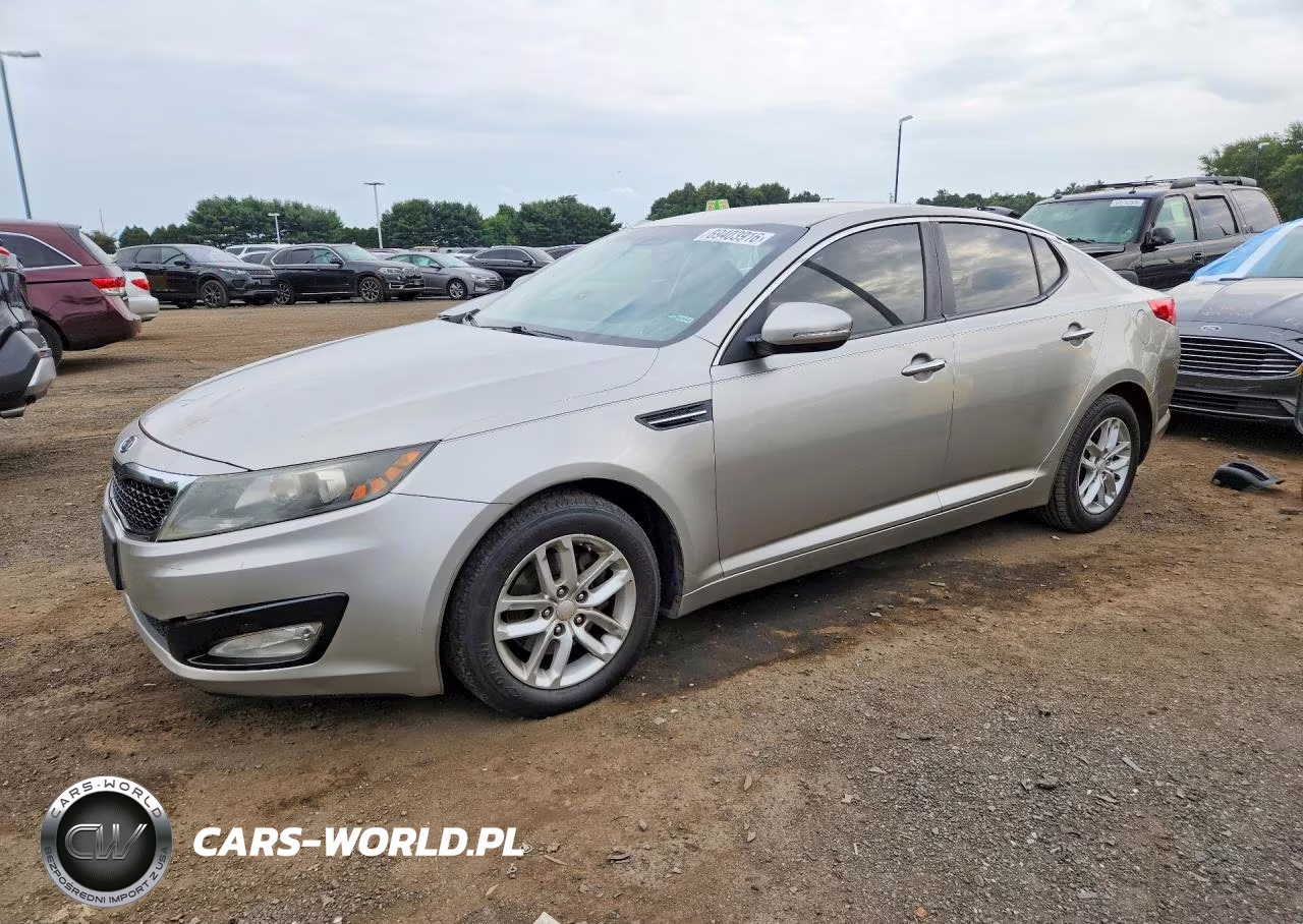 2012 Kia Optima Lx VIN:5XXGM4A76CG083734 - 1