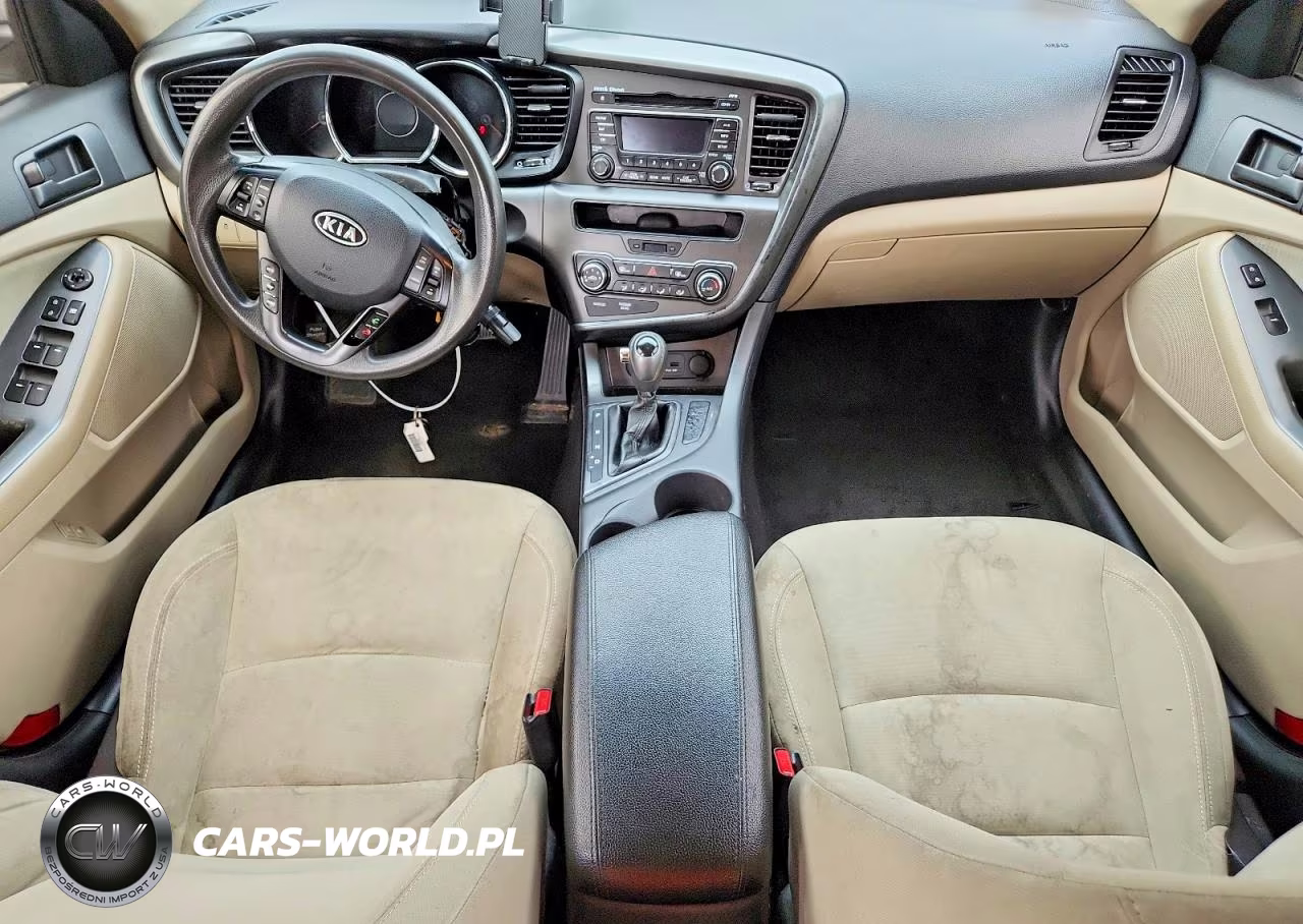 2012 Kia Optima Lx VIN:5XXGM4A76CG083734 - 8