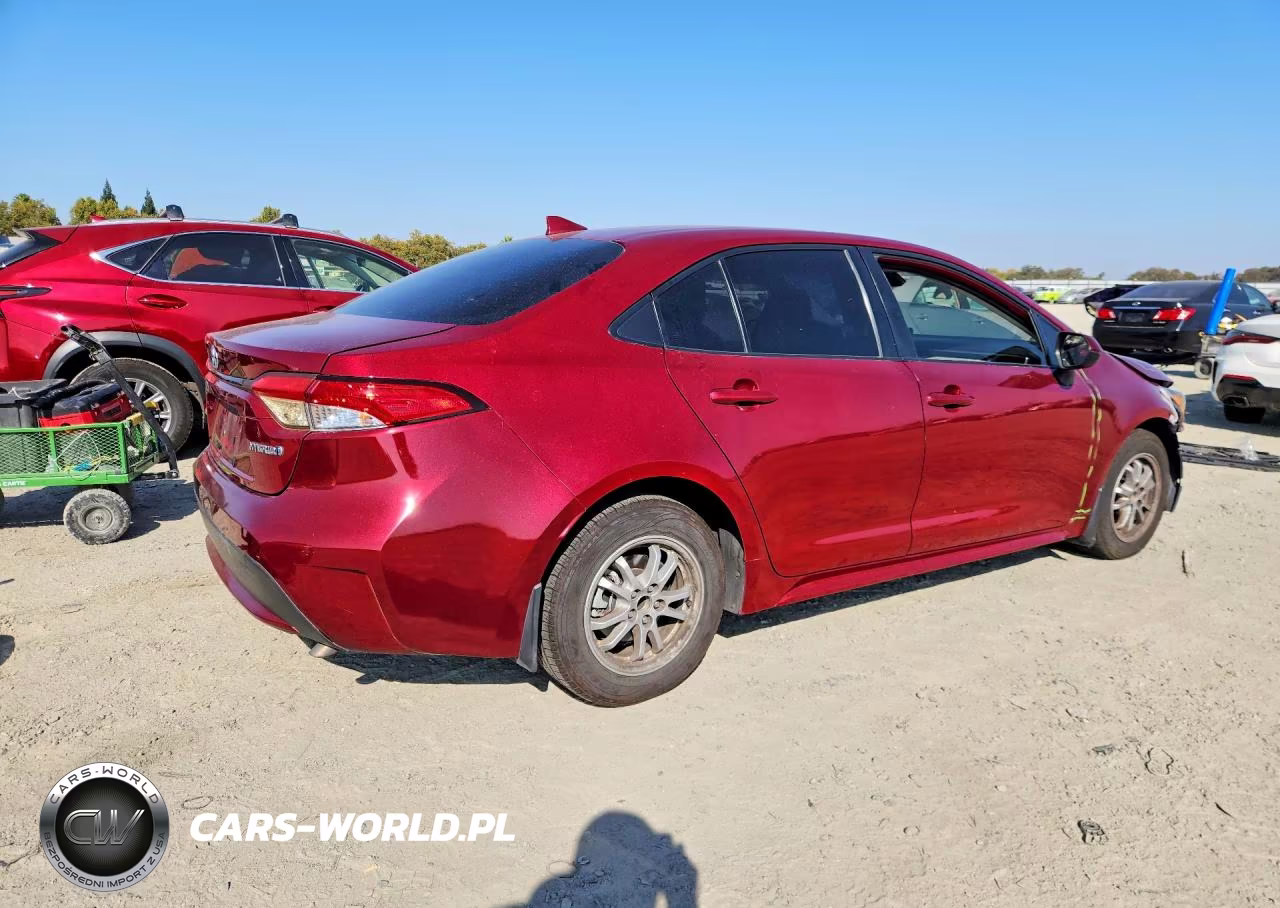2022 Toyota Corolla Le VIN:JTDEAMDE7NJ049357 - 3