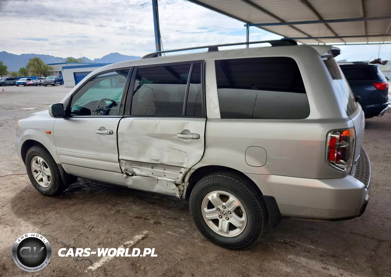2008 Honda Pilot Vp VIN:5FNYF28228B023778 - 2
