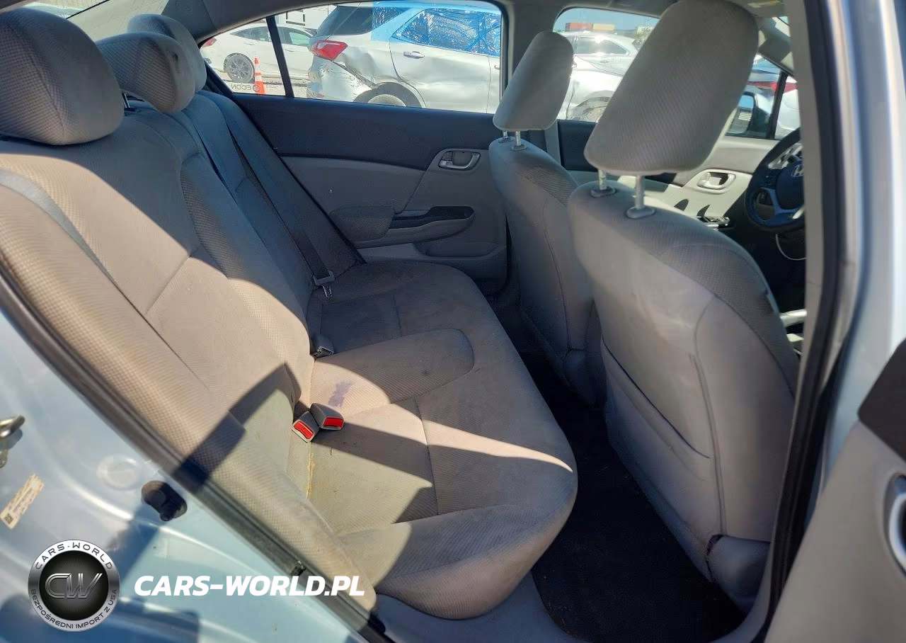 2012 Honda Civic Lx VIN:19XFB2F54CE070549 - 10