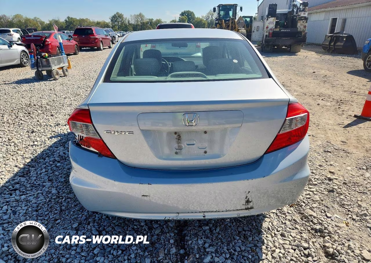 2012 Honda Civic Lx VIN:19XFB2F54CE070549 - 6