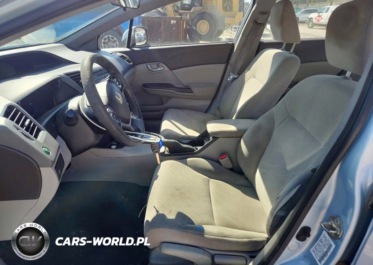 2012 Honda Civic Lx VIN:19XFB2F54CE070549 - 7