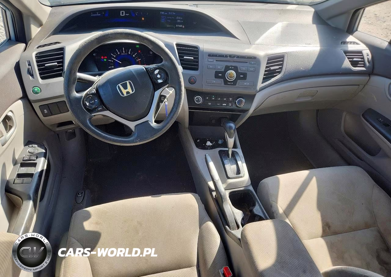2012 Honda Civic Lx VIN:19XFB2F54CE070549 - 8