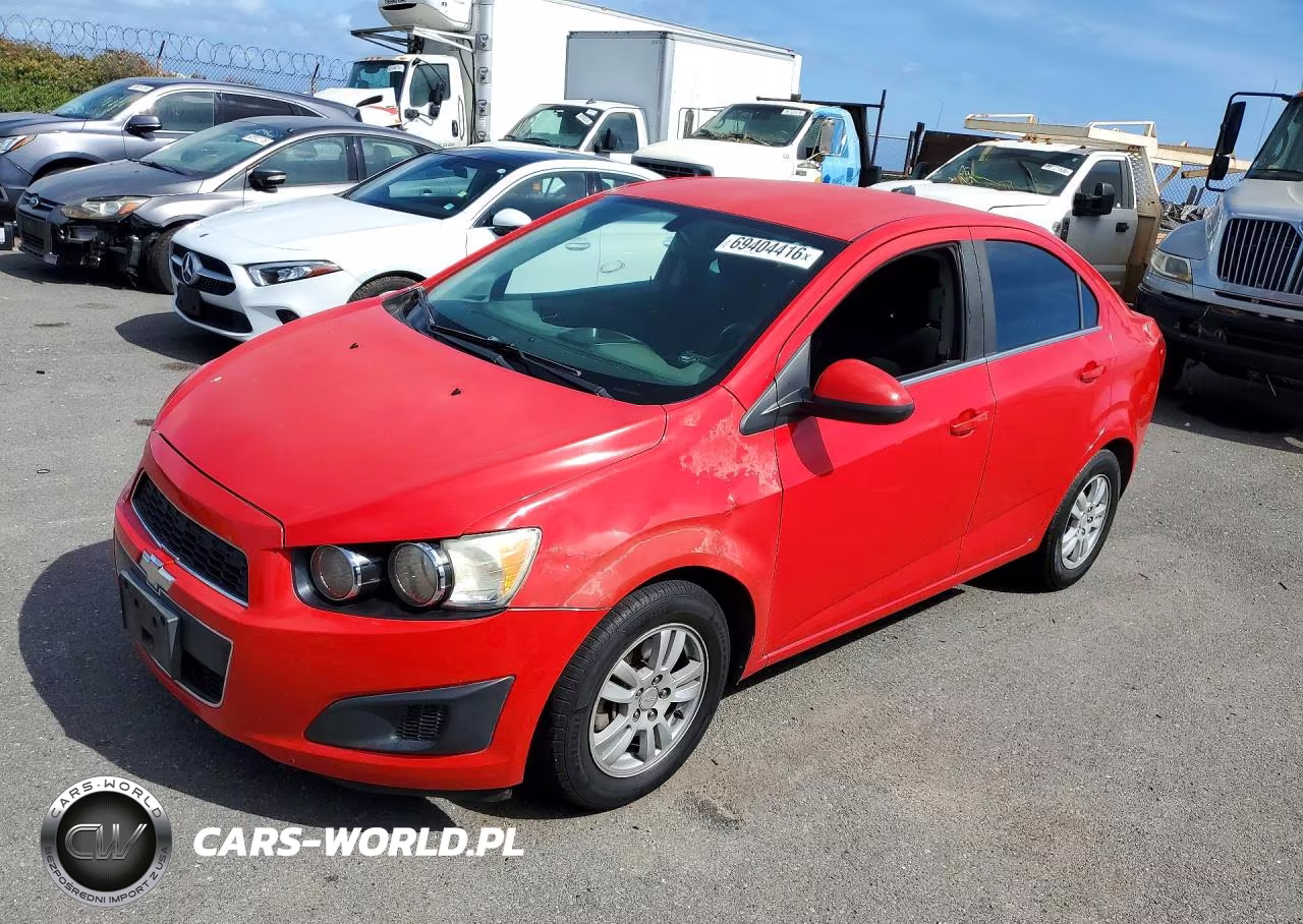 2014 Chevrolet Sonic Lt VIN:1G1JC5SH9E4190157 - 1