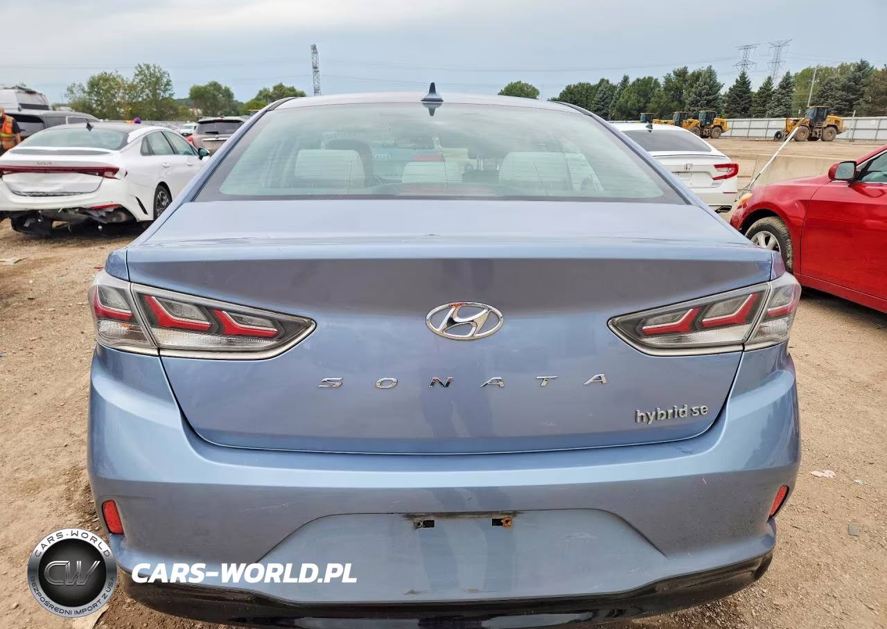 2018 Hyundai Sonata Hybrid Se VIN:KMHE24L3XJA079892 - 6