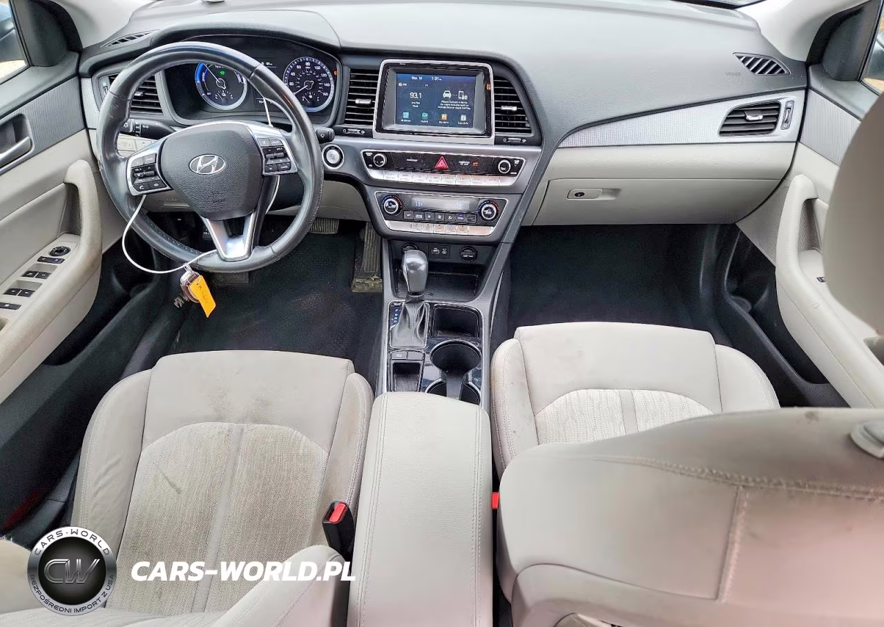 2018 Hyundai Sonata Hybrid Se VIN:KMHE24L3XJA079892 - 8