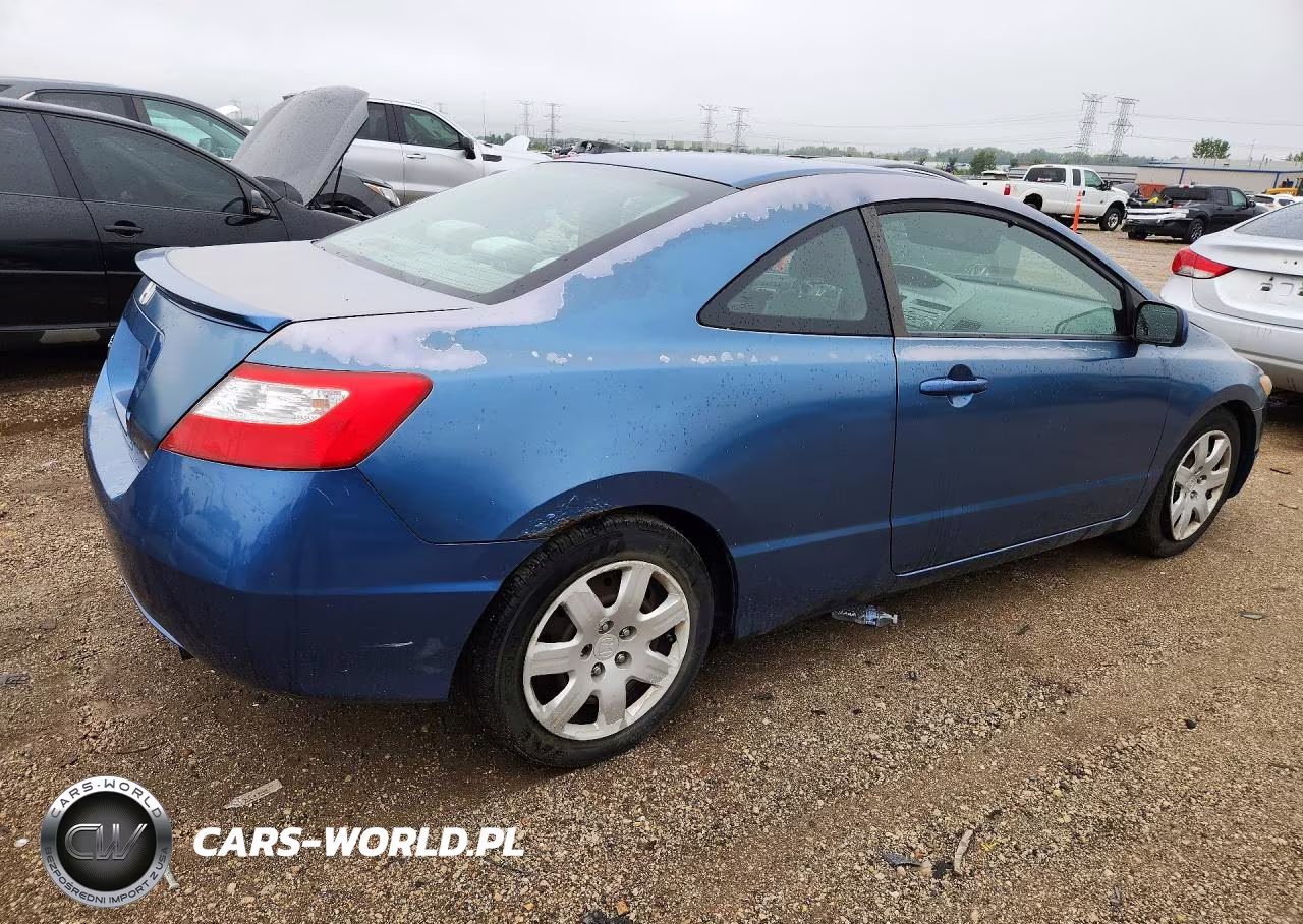 2008 Honda Civic Lx VIN:2HGFG12618H504661 - 3