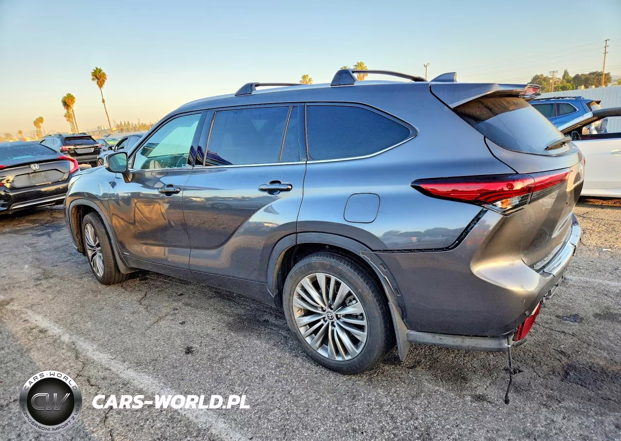 2020 Toyota Highlander Hybrid Platinum VIN:5TDEBRCH2LS000962 - 2