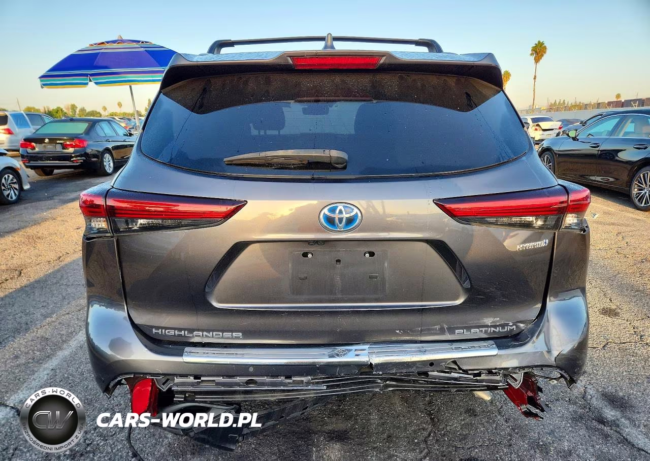 2020 Toyota Highlander Hybrid Platinum VIN:5TDEBRCH2LS000962 - 6
