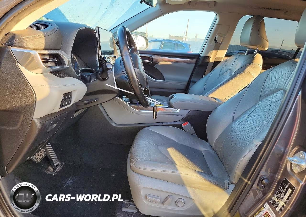 2020 Toyota Highlander Hybrid Platinum VIN:5TDEBRCH2LS000962 - 7