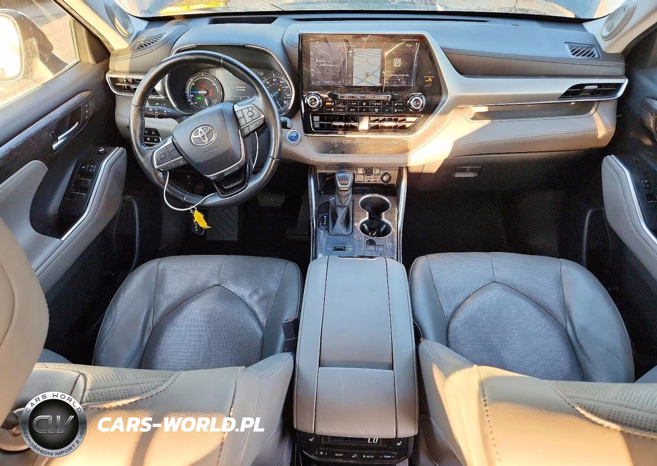 2020 Toyota Highlander Hybrid Platinum VIN:5TDEBRCH2LS000962 - 8